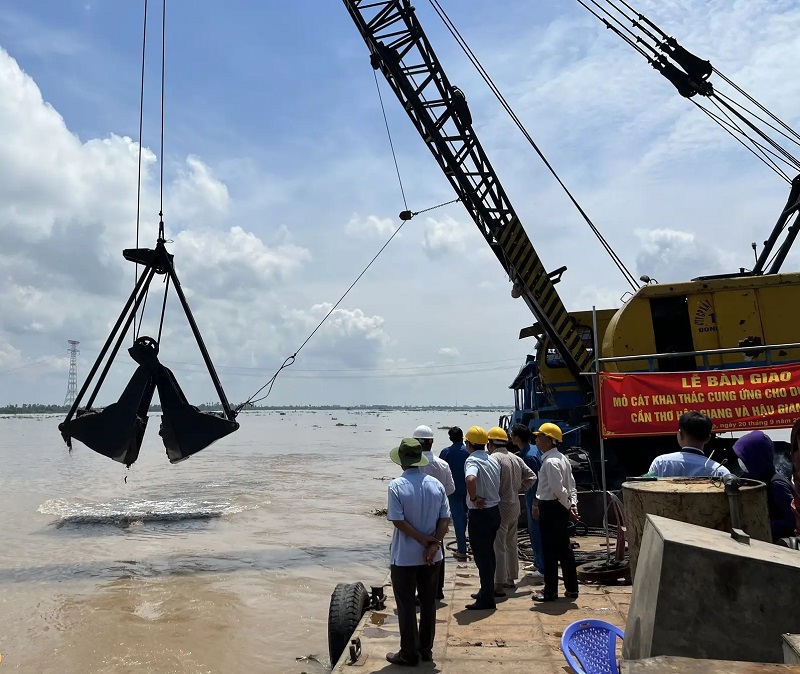 Tin vui về nguồn vật liệu cho dự án cao tốc Cần Thơ - Cà Mau